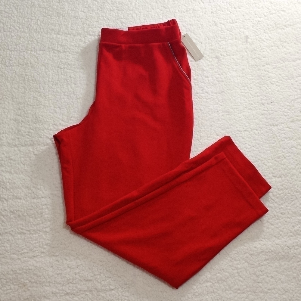 NWT Alfani Red Leggings Size Large